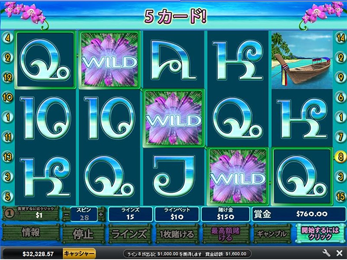 再びフリースピンゲット!