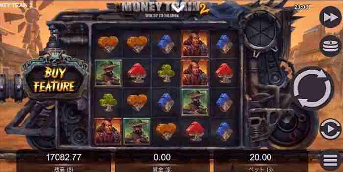 MONEY TRAIN2 MONEY TRAIN2ゲーム画面