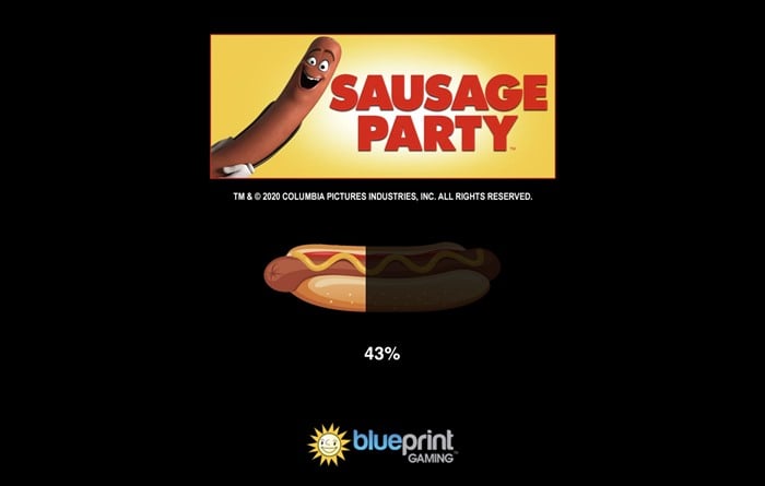 Sausage Partyを遊ぶ Sausage Partyスロットのタイトル画面