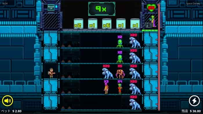 待ち望んでいたPowerUpじゃあ! 画面の左上にPowerUp