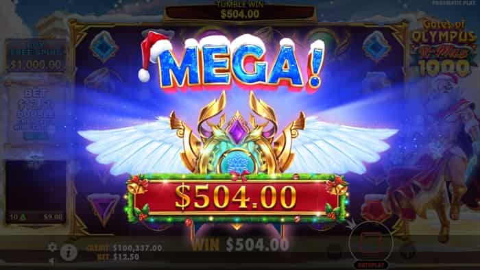 一撃504ドルのMEGA勝利! 一撃504ドルのMEGA勝利